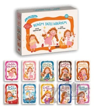 Benim Tatlı Hikâyem (10 Kitap+Soru Kitapçığı) – Fatma Işık – Nista Yayınları kitap kapağı