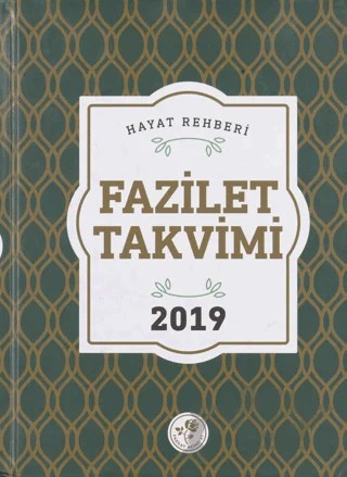 2019 Fazilet Takvim - Yurtiçi 7.Bölge Ciltli – Kolektif – Fazilet Neşriyat kitap kapağı