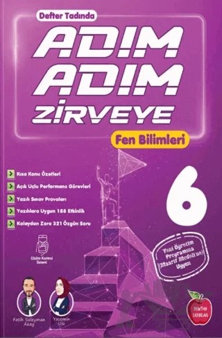 6. Sınıf Fen Bilimleri Adım Adım Etkinlikli Konu Anlatımlı Soru Bankası – Kolektif – Newton Yayınları kitap kapağı
