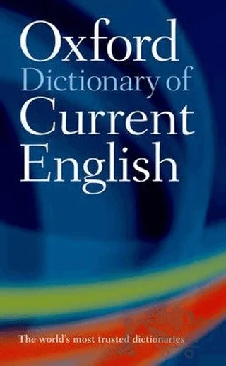 Oxford Dictionary of Current English – Kolektif – Oxford Yayınları kitap kapağı