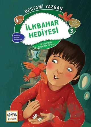 İlkbanar Hediyesi - Bilgin Serçe Hikayeleri 3 – Bestami Yazgan – Nar Çocuk kitap kapağı