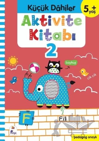 Küçük Dahiler Aktivite Kitabı 2 (5+ Yaş) – Ayça G. Derin, Gülizar Ç. Çetinkaya – İndigo Çocuk kitap kapağı
