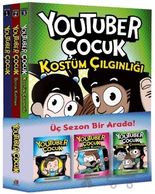 Youtuber Çocuk Set (3 Kitap) – Marcus Emerson – Orman Kitap kitap kapağı