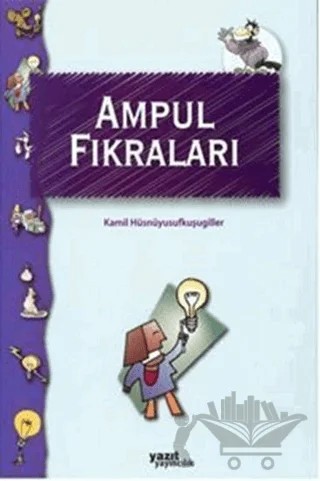 Ampul Fıkralar – Kamil Hüsnüyusufkuşugiller – Yazıt Yayıncılık kitap kapağı