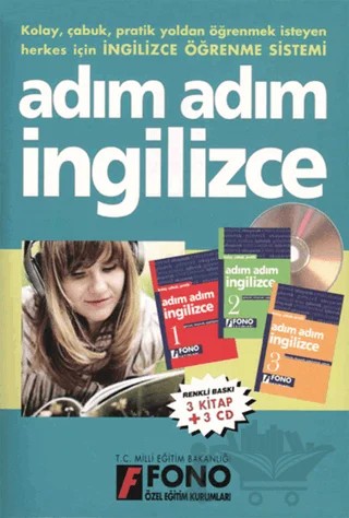 Adım Adım İngilizce (3 kitap + 3 CD) – Peter Thursfield, Şükrü Meriç – Fono Yayınları kitap kapağı