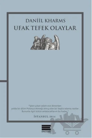 Ufak Tefek Olaylar – Daniil Kharms – Encore Yayınları kitap kapağı