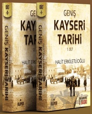Geniş Kayseri Tarihi 2 Cilt Takım – Halit Erkiletlioğlu – Ihlamur kitap kapağı
