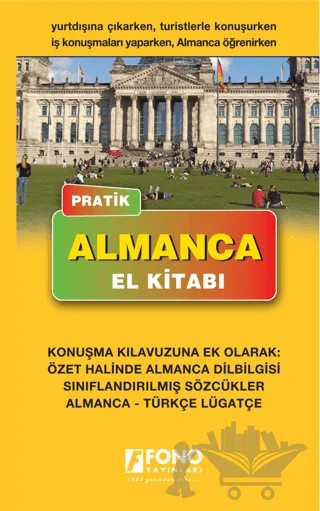 Pratik Almanca El Kitabı – Zafer Ulusoy – Fono Yayınları kitap kapağı