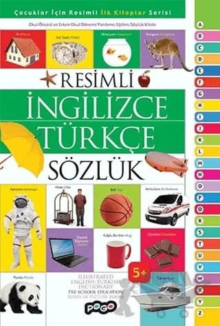 Resimli İngilizce Türkçe Sözlük – Kolektif – Pogo Çocuk kitap kapağı