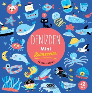 Denizden Mini Bilmeceler – Victor Escandell – Yapı Kredi Yayınları kitap kapağı