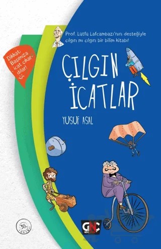 Çılgın İcatlar – Yusuf Asal – Genç Nesil kitap kapağı
