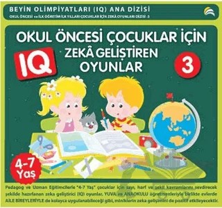 Okul Öncesi Çocuklar İçin Zeka Geliştiren Oyunlar 3 – Kolektif – Ekinoks Yayın Grubu kitap kapağı