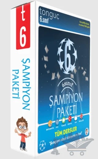 Tonguç Yayınları 6. Sınıf Şampiyon Paketi – Kolektif – Tonguç Akademi kitap kapağı