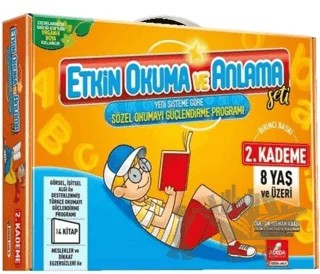 Etkin Okuma ve Anlama Seti 2. Kademe (4 Kitap Takım) – Osman Abalı – Adeda Yayınları kitap kapağı