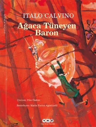 Ağaca Tüneyen Baron – Italo Calvino – Yapı Kredi Yayınları kitap kapağı