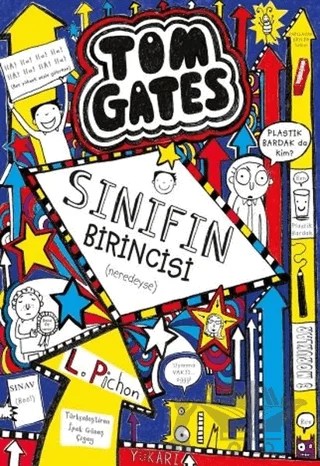 Tom Gates: Sınıfın Birincisi – Liz Pichon – Tudem Yayınları kitap kapağı