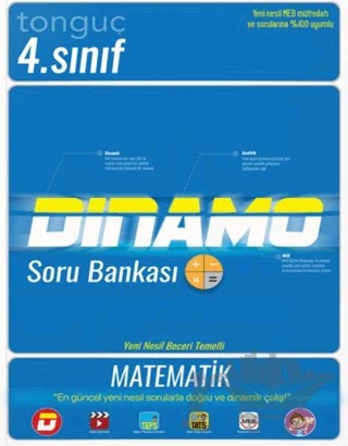 4. Sınıf Matematik Dinamo Soru Bankası – Kolektif – Tonguç Akademi kitap kapağı