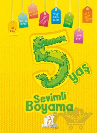 Sevimli Boyama 5 Yaş – Kolektif – Ren Çocuk kitap kapağı