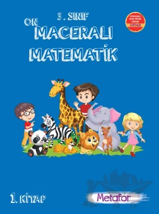 3. Sınıf On Maceralı Matematik (10 Kitap) – Kolektif – Metafor Yayınları kitap kapağı