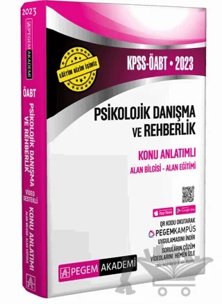 2023 KPSS ÖABT Psikolojik Danışma ve Rehberlik Konu Anlatımlı – Kolektif – Pegem Akademi Yayıncılık kitap kapağı