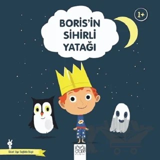 Boris’in Sihirli Yatağı - Güzel Uyu Sağlıklı Büyü – Didier Zanon – 1001 Çiçek Kitaplar kitap kapağı