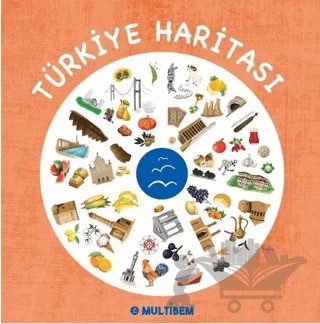 Türkiye Haritası – Kolektif – Multibem Yayınları kitap kapağı