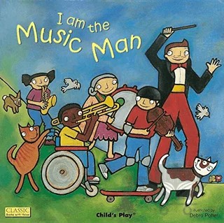 I am the Music Man – Kolektif – Child's Play kitap kapağı