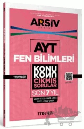AYT Fen Bilimleri Konu Konu Çıkmış Sorular Son 7 Yıl – Kollektif – Marka Yayınları kitap kapağı