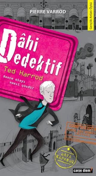 Dahi Dedektif Ted Harrod – Pierre Varrod – Carpe Diem Kitapları kitap kapağı