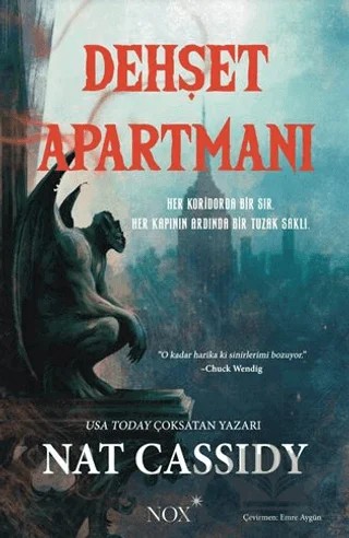 Dehşet Apartmanı – Nat Cassidy – Nox Yayınları kitap kapağı