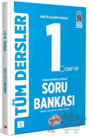 1. Sınıf VIP Tüm Dersler Etkinliklerle Soru Bankası – Kolektif – Editör Yayınevi kitap kapağı