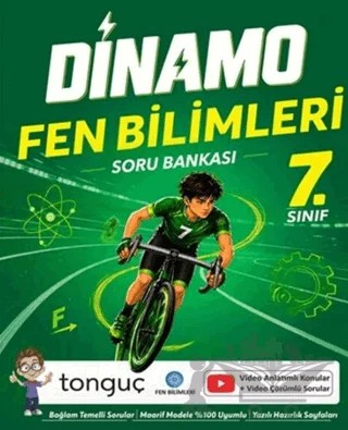 7. Sınıf Fen Bilimleri Dinamo Soru Bankası – Kolektif – Tonguç Akademi kitap kapağı