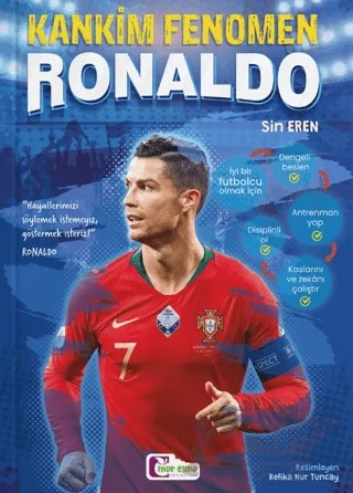 Kankim Fenomen Ronaldo – Sin Eren – Mor Elma Yayıncılık kitap kapağı