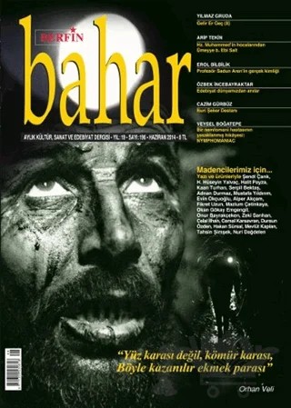Berfin Bahar Aylık Kültür, Sanat ve Edebiyat Dergisi Sayı: 196 – Berfin Bahar Dergisi kitap kapağı