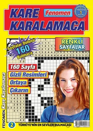 Fenomen Kare Karalamaca 2 – Kolektif – Maxi Yayıncılık kitap kapağı