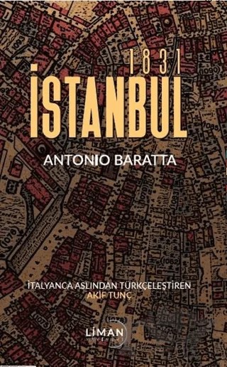 İstanbul 1831 – Antonio Baratta – Liman Yayınevi kitap kapağı