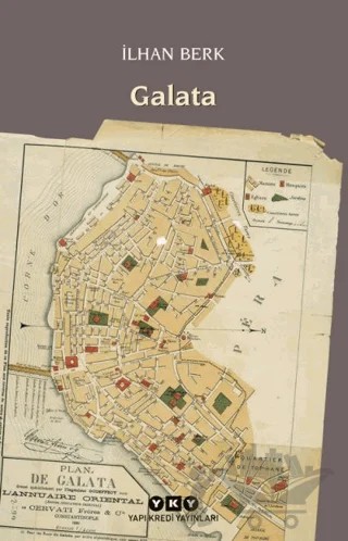 Galata – İlhan Berk – Yapı Kredi Yayınları kitap kapağı