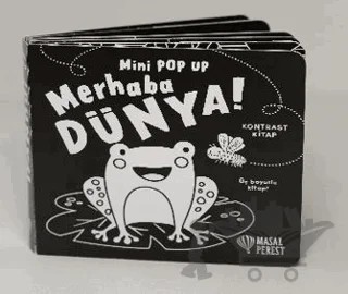 Mini Pop Up - Merhaba Dünya – Kolektif – Masalperest kitap kapağı
