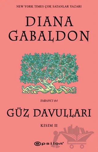Güz Davulları Kısım 2 – Diana Gabaldon – Epsilon Yayınevi kitap kapağı