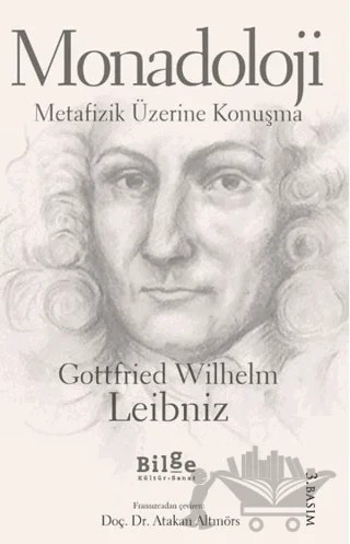 Monadoloji – Gottfried Wilhelm Leibniz – Bilge Kültür Sanat kitap kapağı