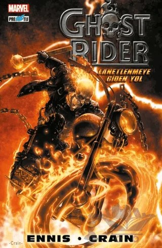 Ghost Rider: Lanetlenmeye Giden Yol – Garth Ennis – Presstij Kitap kitap kapağı