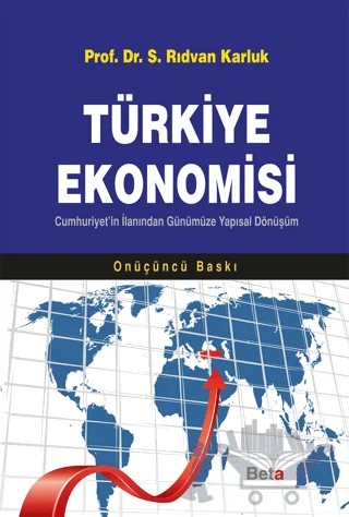 Türkiye Ekonomisi – Rıdvan Karluk – Beta Yayınevi kitap kapağı