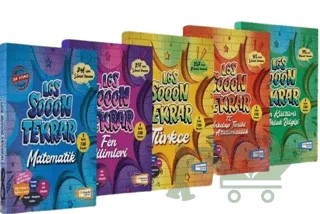 8. Sınıf LGS Sooon Tekrar Eğitim Seti (5 Kitap) – Kolektif – ONburda Yayınları kitap kapağı