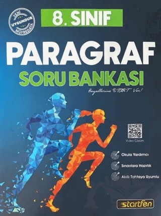 8. Sınıf Paragraf Soru Bankası – Kolektif – Startfen Yayınları kitap kapağı