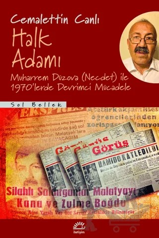 Halk Adamı – Cemalettin Canlı – İletişim Yayınevi kitap kapağı