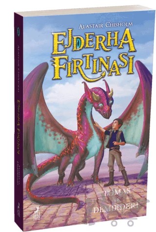 Ejderha Fırtınası Tomas ve Demirderi – Alastair Chisholm – Ren Çocuk kitap kapağı