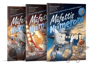 Müfettiş Numeroni Seti (3 Kitap) – Adriana Molin, Daniela Lucangeli, Silvana Poli, Nicoletta Perini – Domingo Yayınevi kitap kapağı
