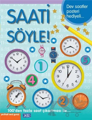 Saati Söyle! – Kolektif – Parıltı Yayınları kitap kapağı