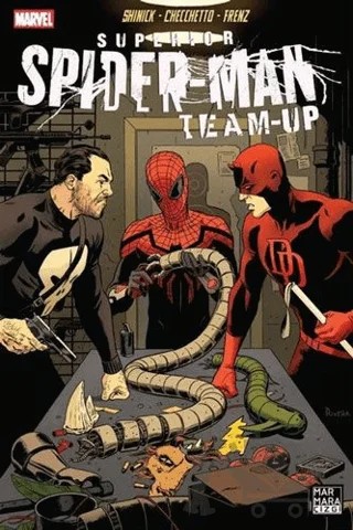 Superior Spider- Man Team-Up 8 – Kevin Shinick – Marmara Çizgi kitap kapağı