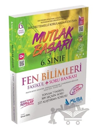 Mutlak Başarı 6. Sınıf Fen Bilimleri Fasikül + Soru Bankası Muba Yayınları – Kolektif – Muba Yayınları kitap kapağı